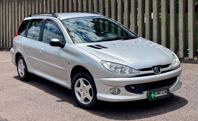 Peugeot 206 SW Automatic (feline)1.6 Flex 16V 5p na cor Prata em Curitiba / PR - 35963