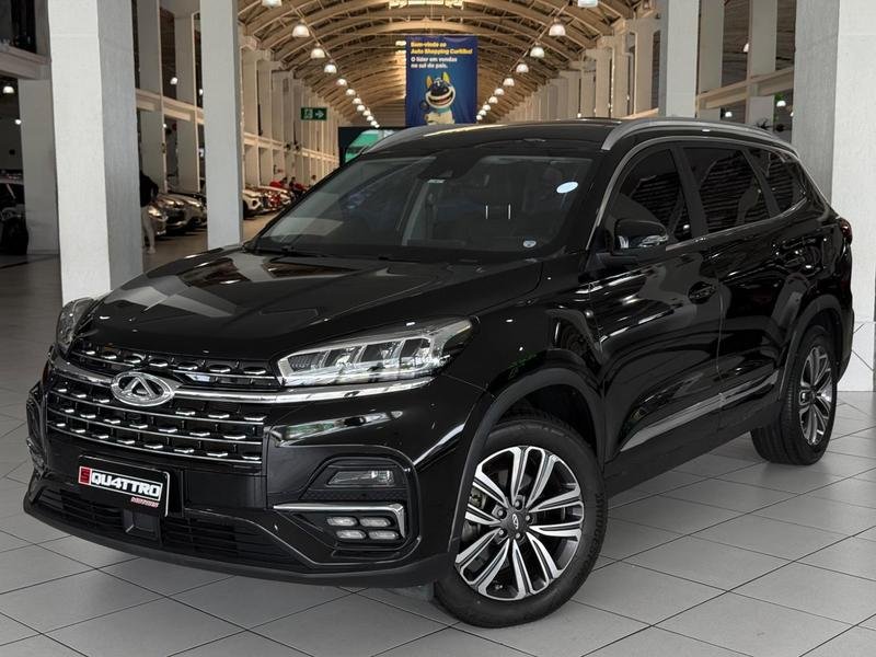 Caoa Chery Tiggo 8 TXS 1.6 16V TGDi Aut. na cor Preto em Curitiba / PR - 36092