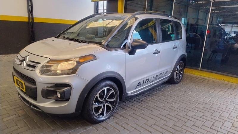 Citroën C3 Aircross TENDANCE 1.6 Flex 16V 5p Aut. na cor Prata em Curitiba / PR - 36198