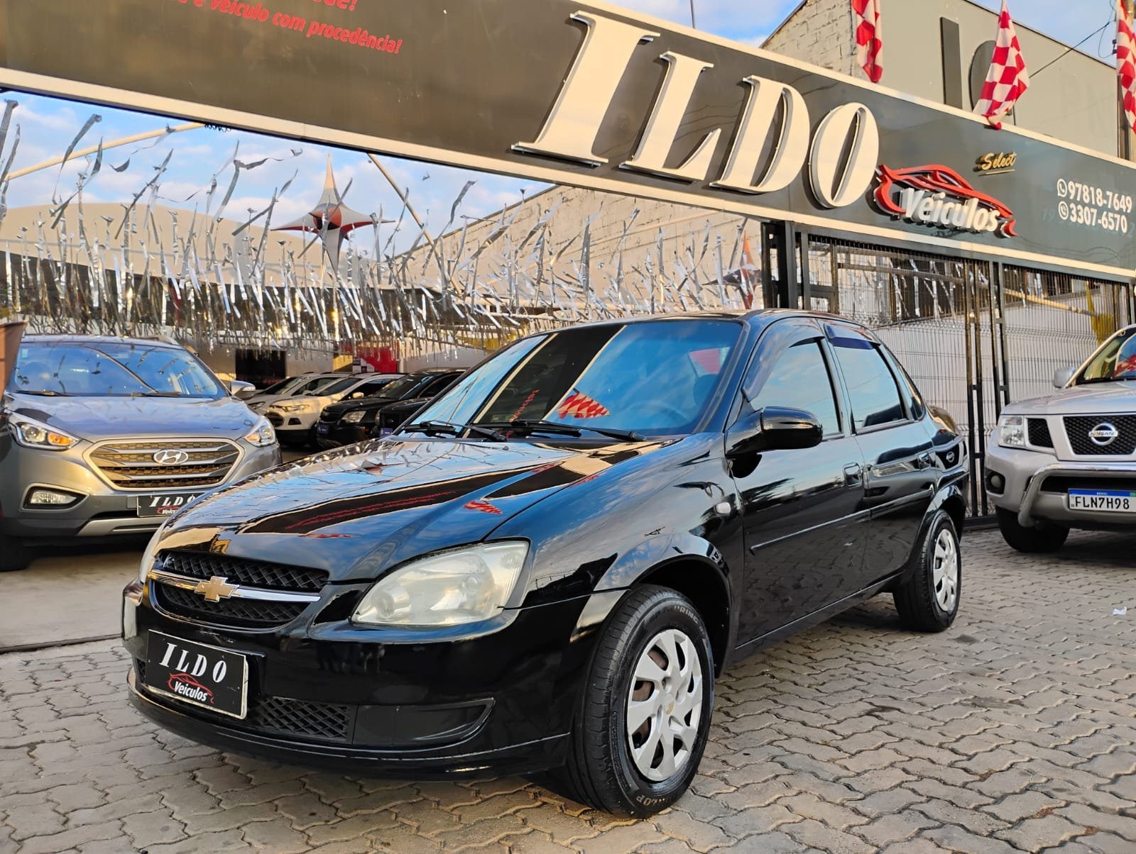 Chevrolet Classic Life/LS 1.0 VHC FlexP. 4p na cor Preto em Campinas / SP - 3621