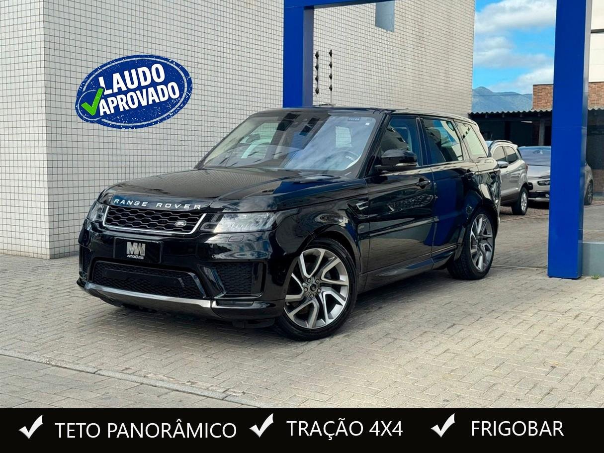 Land Rover Range Rover Sport HSE SUPERCHARGED 3.0 V6 na cor Preto em Palhoça / SC - 36239