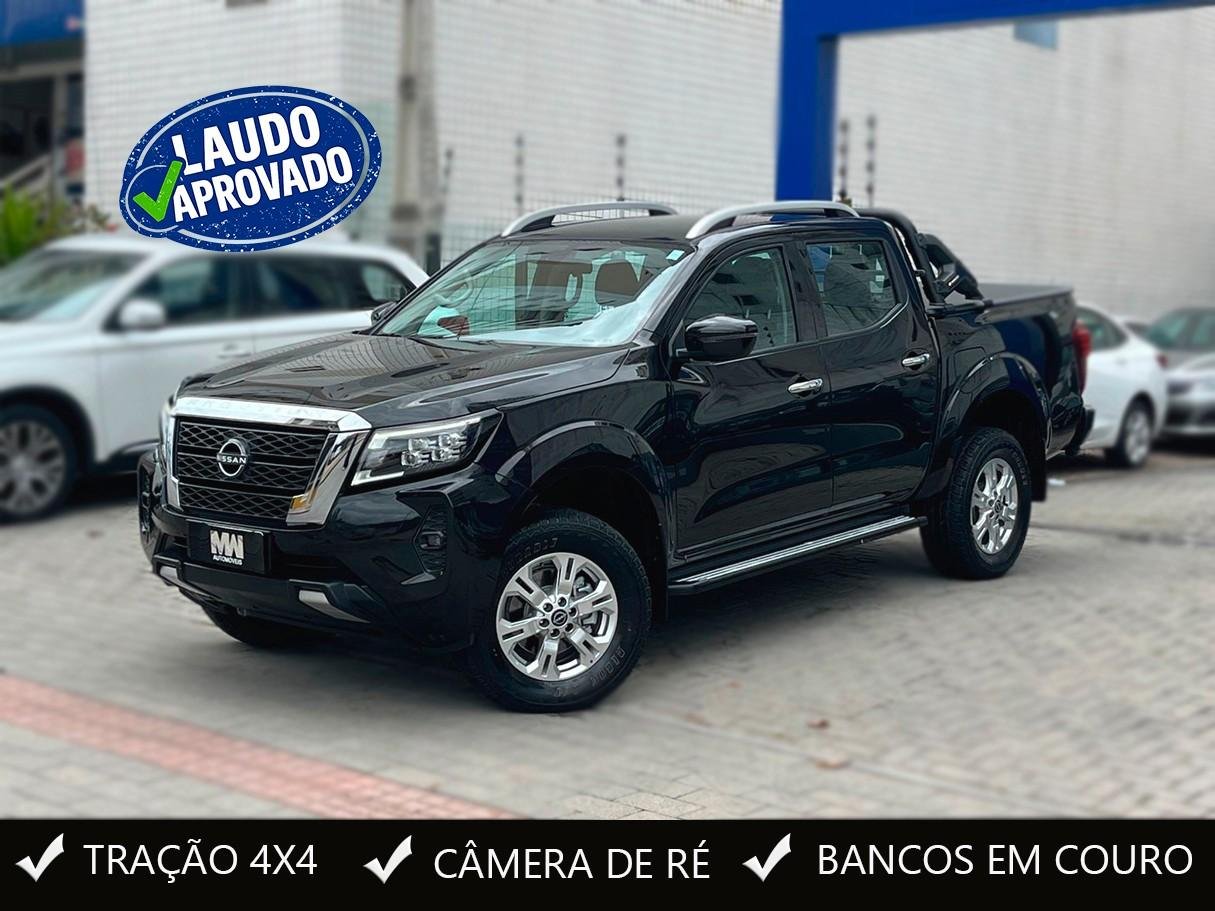 Nissan Frontier XE CD 4x4 2.3 Bi-TB Diesel Aut. na cor Preto em Palhoça / SC - 36255