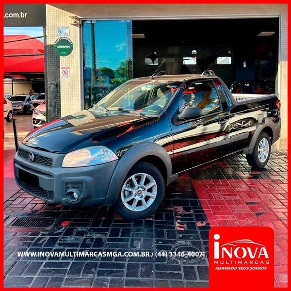 Fiat Siena ATTRACTIVE 1.4 Fire Flex 8V 4p na cor Preto em Maringá / PR - 36407