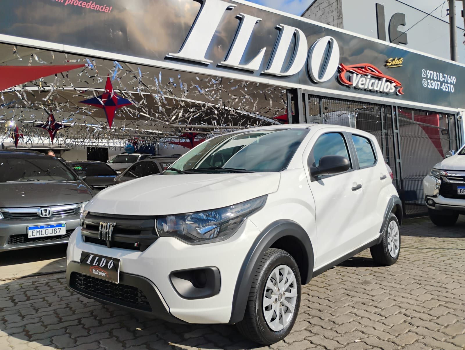 Fiat MOBI LIKE 1.0 Fire Flex 5p. na cor Branco em Campinas / SP - 3644