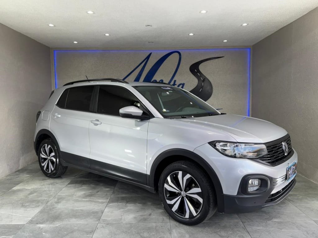 Volkswagen T-Cross 200 TSI 1.0 Flex 12V 5p Aut. na cor Cinza em Curitiba / PR - 36673
