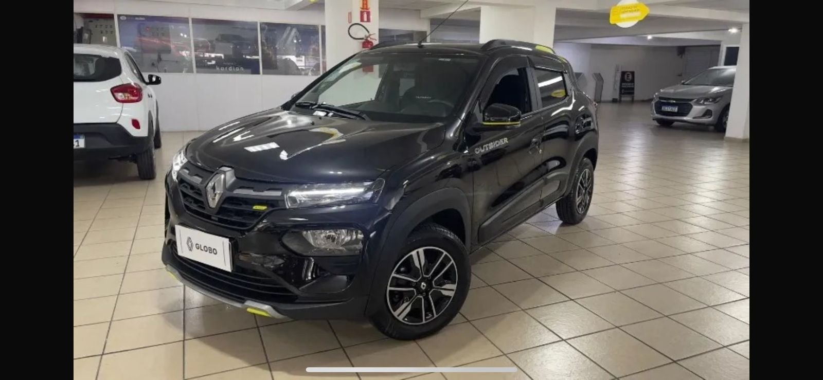 Renault Kwid Intense 1.0 Flex 12V 5p Mec. na cor Preto em Curitiba / PR - 36851