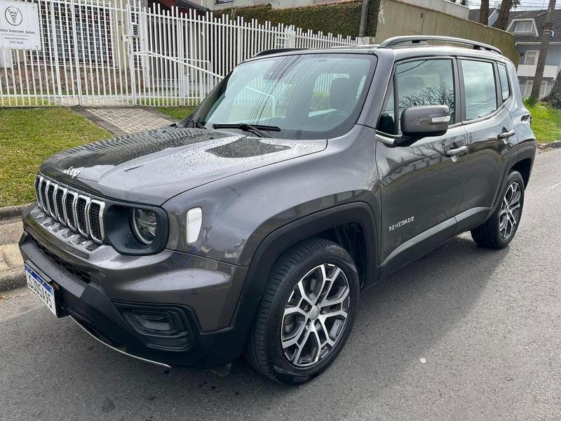 Jeep Renegade Long. T270 1.3 TB 4x2 Flex Aut. na cor Cinza em Curitiba / PR - 3697