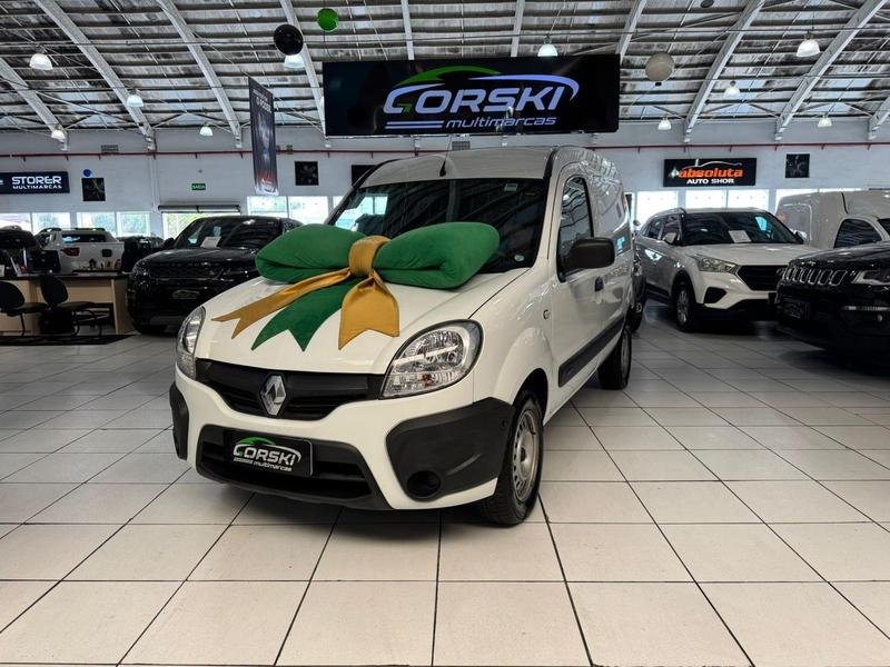Renault Kangoo Express Hi-Flex 1.6 16V na cor Branco em Curitiba / PR - 37072