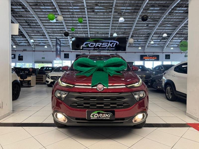 Fiat Toro Freedom 1.8 16V Flex Aut. na cor Vermelho em Curitiba / PR - 37159