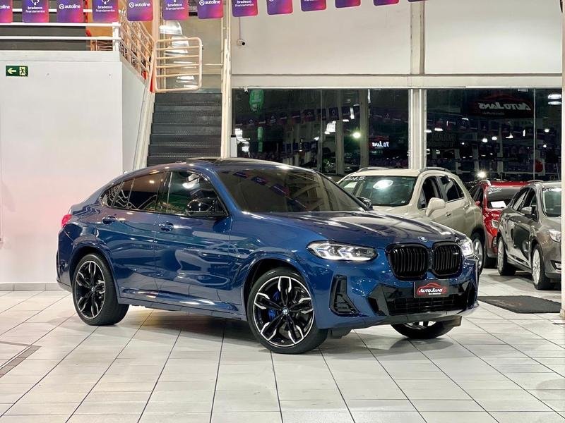 BMW X4 M40i 3.0 Turbo 388cv Aut. na cor Azul em Curitiba / PR - 37259