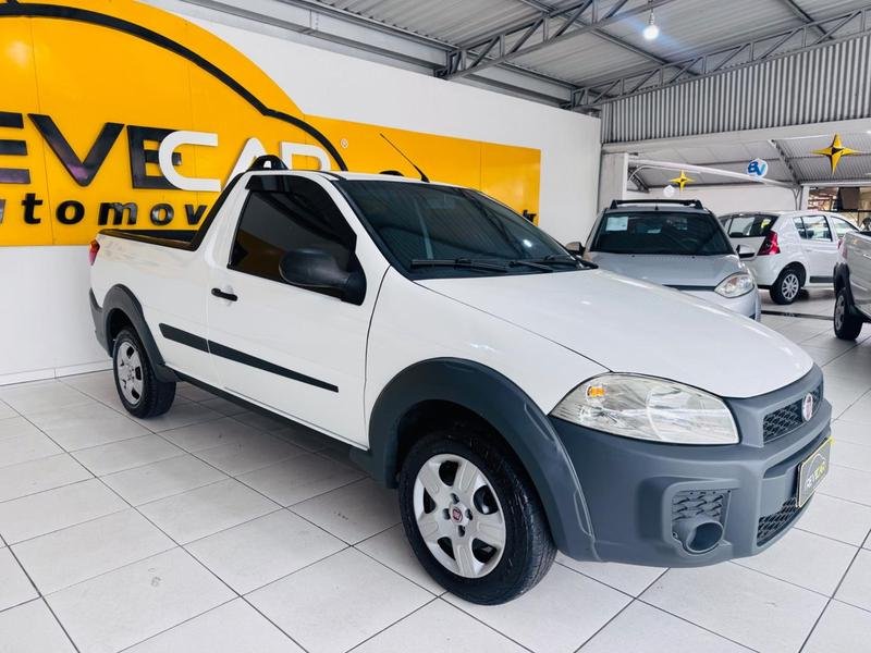 Fiat Strada Working 1.4 mpi Fire Flex 8V CS na cor Branco em São Mateus do Sul / PR - 37291