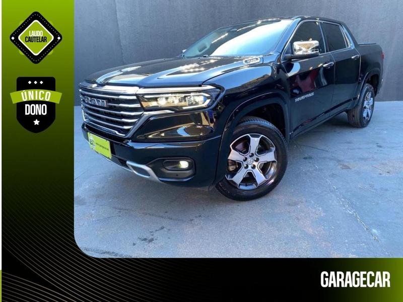 RAM RAMPAGE LARAMIE 2.0 TB CD 4X4 Die. Aut. na cor Preto no Porto Alegre / RS - 37432