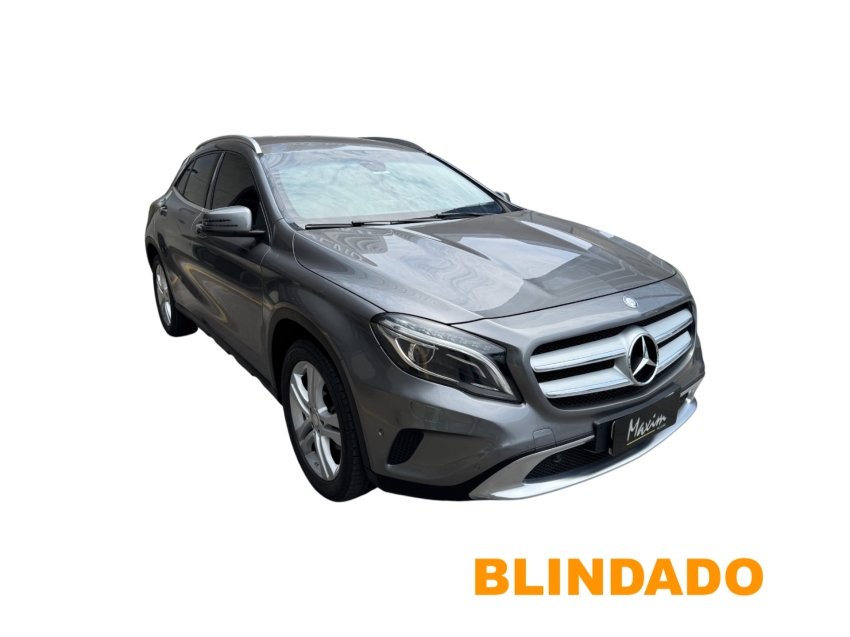 Mercedes-Benz GLA 200 Advance 1.6/1.6 TB 16V Flex Aut. na cor Cinza no Porto Alegre / RS - 37503