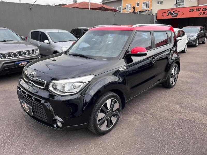 Kia SOUL 1.6/ 1.6 16V FLEX Aut. na cor Preto em Curitiba / PR - 37531