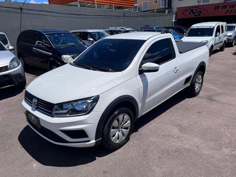 Volkswagen Saveiro Trendline 1.6 T.Flex 8V na cor Branco em Curitiba / PR - 37542