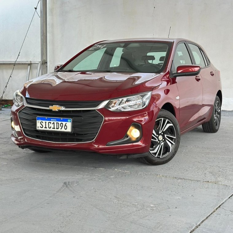 Chevrolet Onix HATCH LT 1.0 8V FlexPower 5p Mec. na cor Vermelho no Porto Alegre / RS - 38037