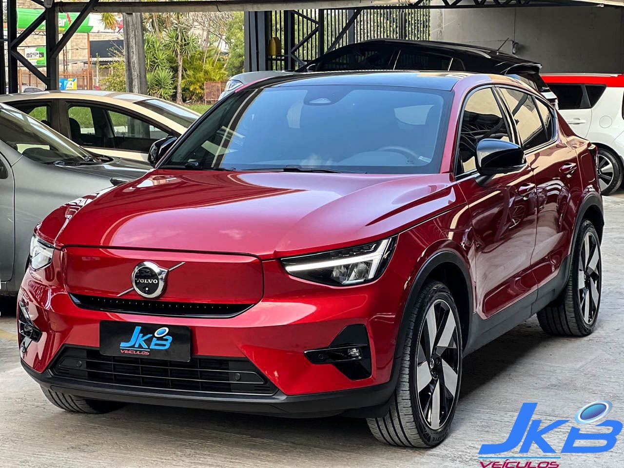 Volvo C40 Twin Ultimate (Elétrico) na cor Vermelho no Novo Hamburgo / RS - 38253