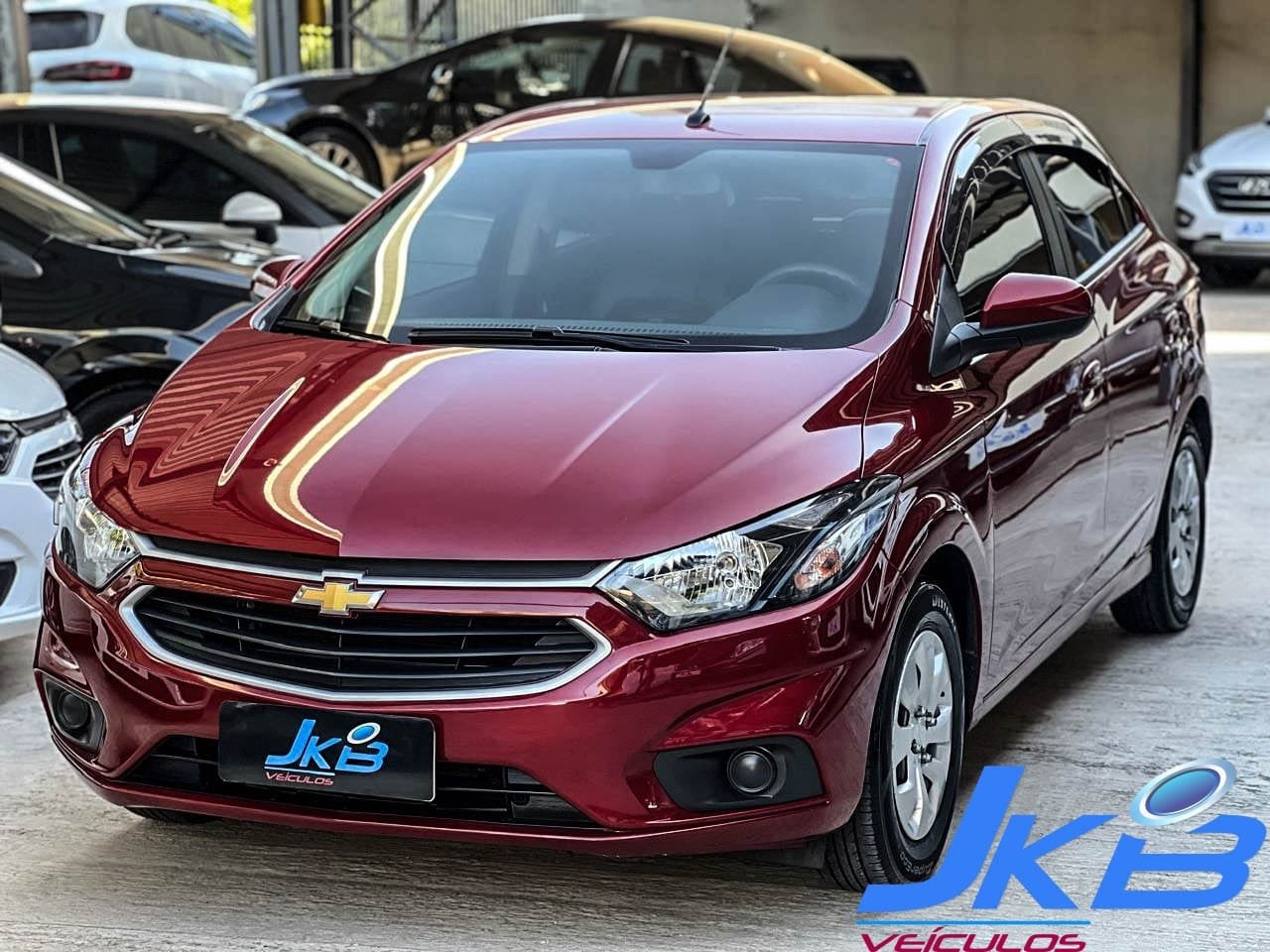Chevrolet Onix HATCH LT 1.0 12V TB Flex 5p Mec. na cor Vermelho no Novo Hamburgo / RS - 38270