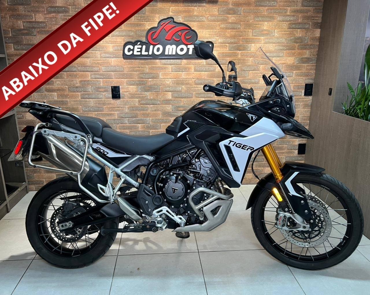 TRIUMPH TIGER 900 RALLY PRO  na cor Preto em Palhoça / SC - 38502