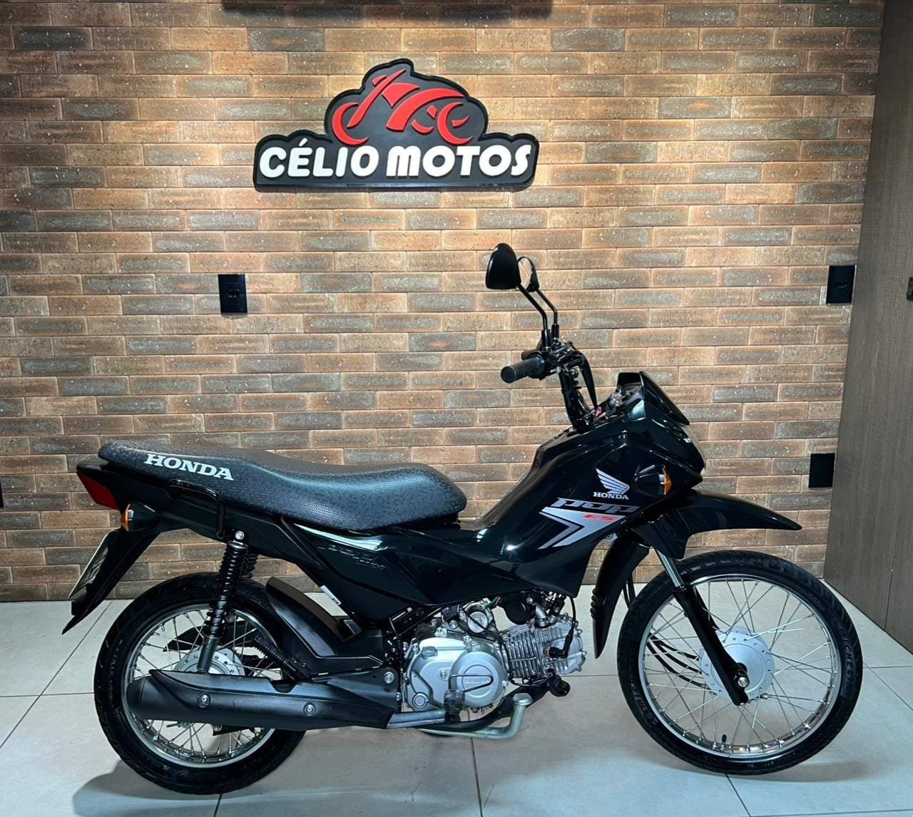 Honda POP 110i ES  na cor Preto em Palhoça / SC - 38505