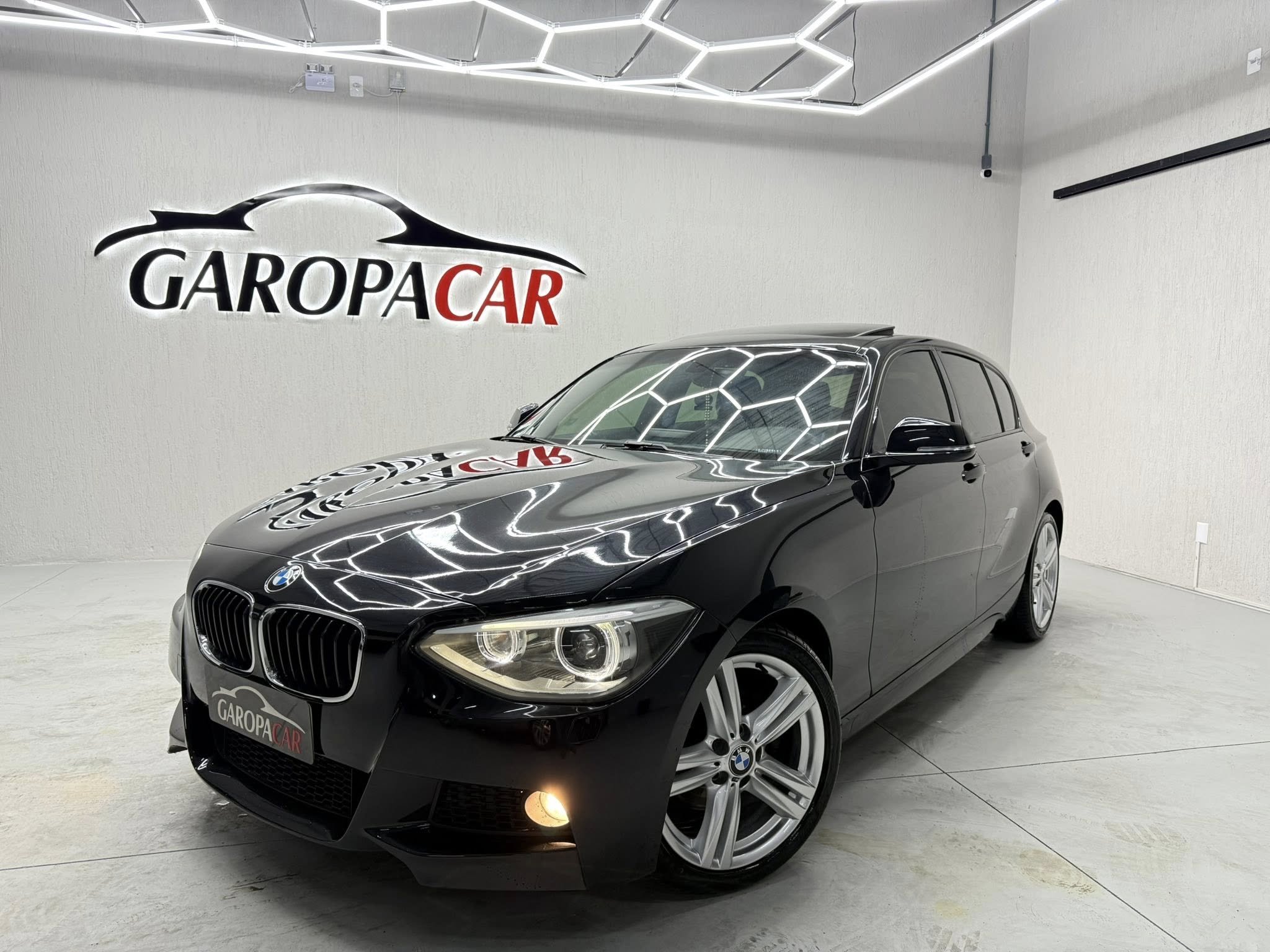 BMW 125i M Sport/Active Flex 2.0 TB Aut. 5p na cor Preto em Garopaba / SC - 38576