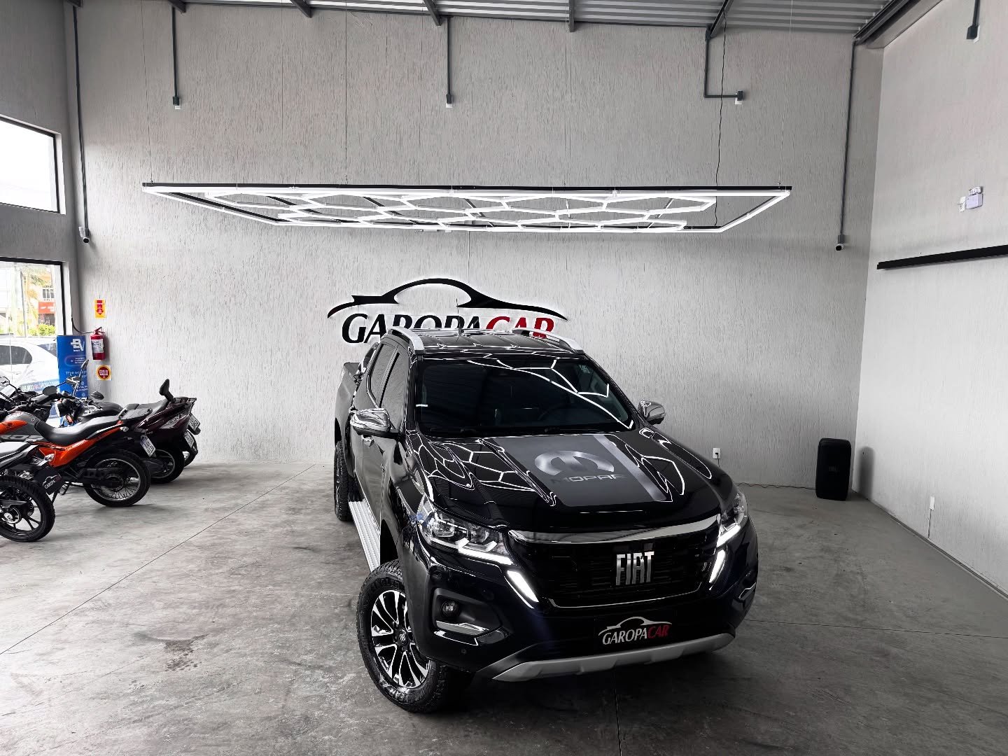 Fiat Titano Ranch 2.2 16V 4x4 TB Diesel Aut. na cor Preto em Garopaba / SC - 38597