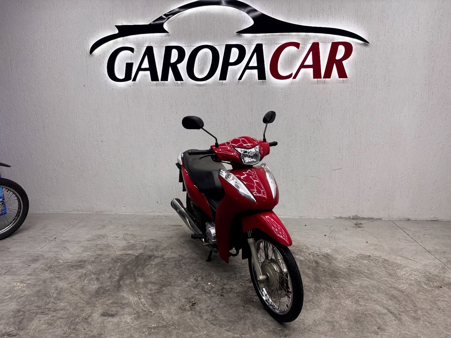 Honda BIZ 110i  na cor Vermelho em Garopaba / SC - 38608