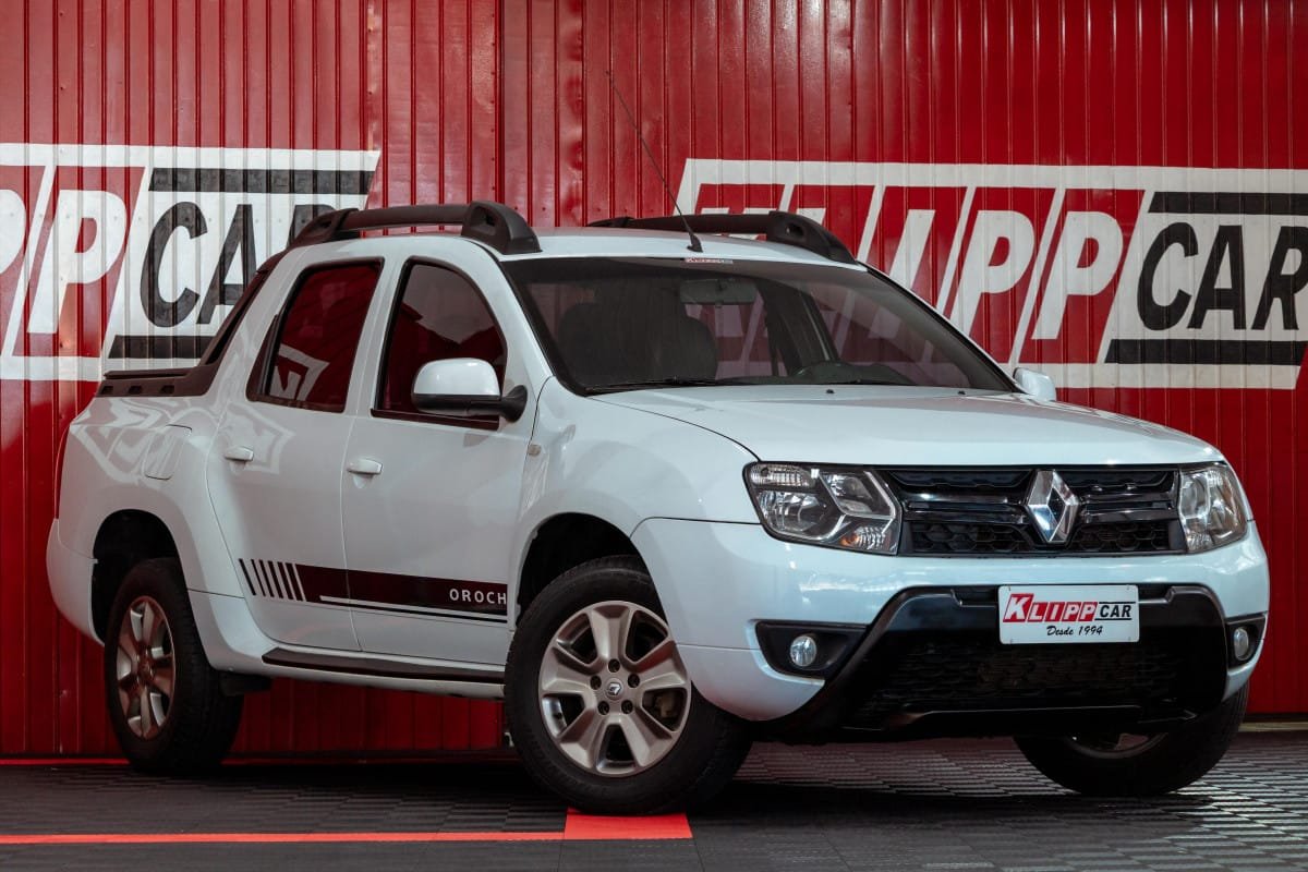 Renault DUSTER OROCH Dyna. 2.0 Flex 16V Aut. na cor Branco no Alvorada / RS - 38781
