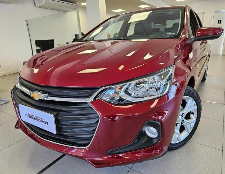 Chevrolet Onix HATCH 1.0 12V Flex 5p Mec. na cor Vermelho em Curitiba / PR - 39078