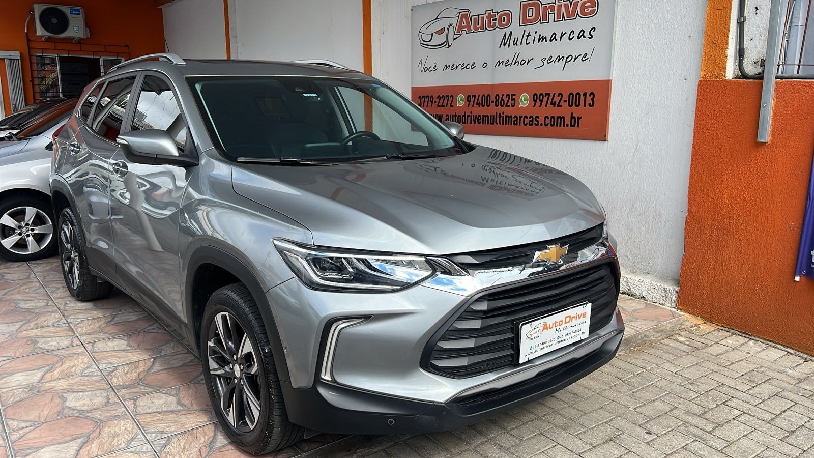 Chevrolet Tracker Premier 1.2 Turbo 12V Flex Aut. na cor Cinza em Curitiba / PR - 39196