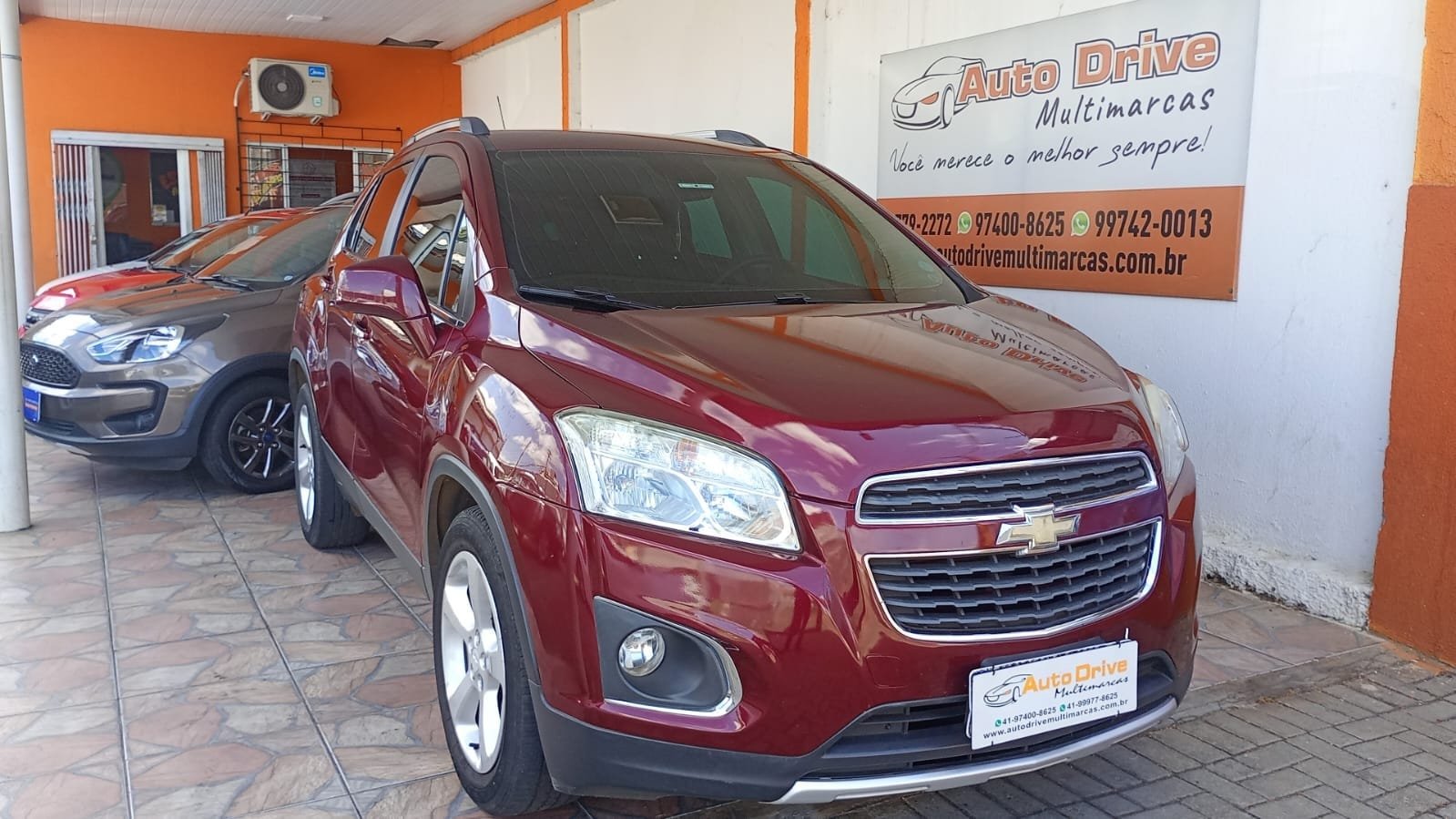 Chevrolet Tracker LTZ 1.8 16V Flex 4x2 Aut. na cor Vermelho em Curitiba / PR - 39215