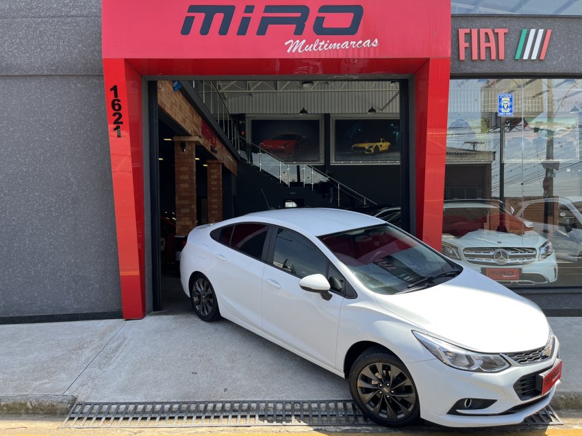 Chevrolet CRUZE LT 1.4 16V Turbo Flex 4p Aut. na cor Branco em Ponta Grossa / PR - 40071