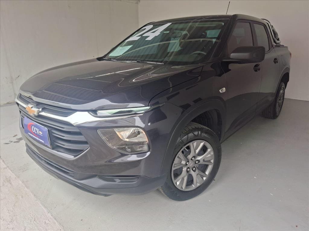 Chevrolet Montana 1.2 Turbo Flex 12V 4p Mec. na cor Cinza em Balneário Camboriú / SC - 401