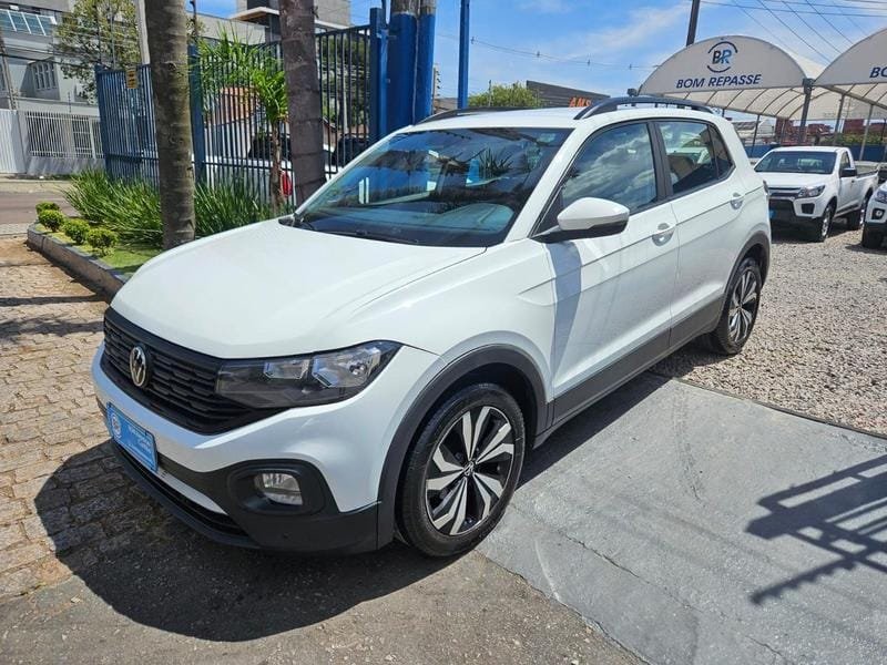 Volkswagen T-Cross 200 TSI 1.0 Flex 12V 5p Aut. na cor Branco em Curitiba / PR - 40233