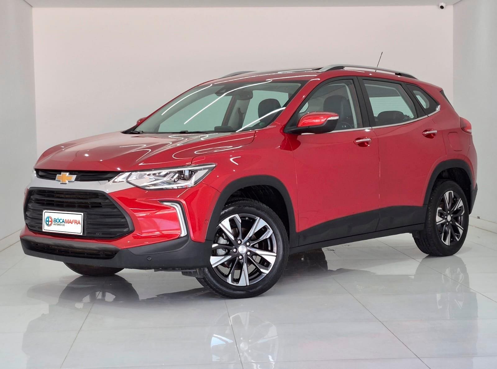 Chevrolet TRACKER Premier 1.2 Turbo 12V Flex Aut. na cor Vermelho em Brusque / SC - 40334