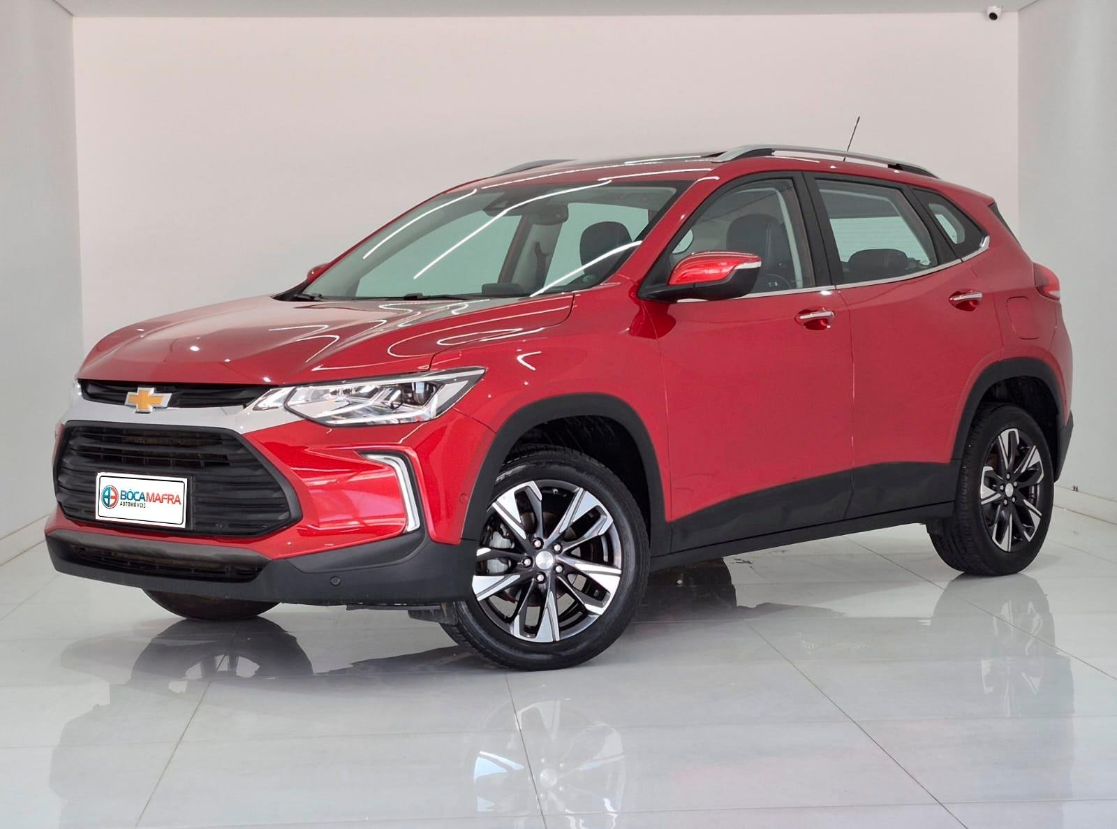 Chevrolet Tracker Premier 1.2 Turbo 12V Flex Aut. na cor Vermelho em Brusque / SC - 40334