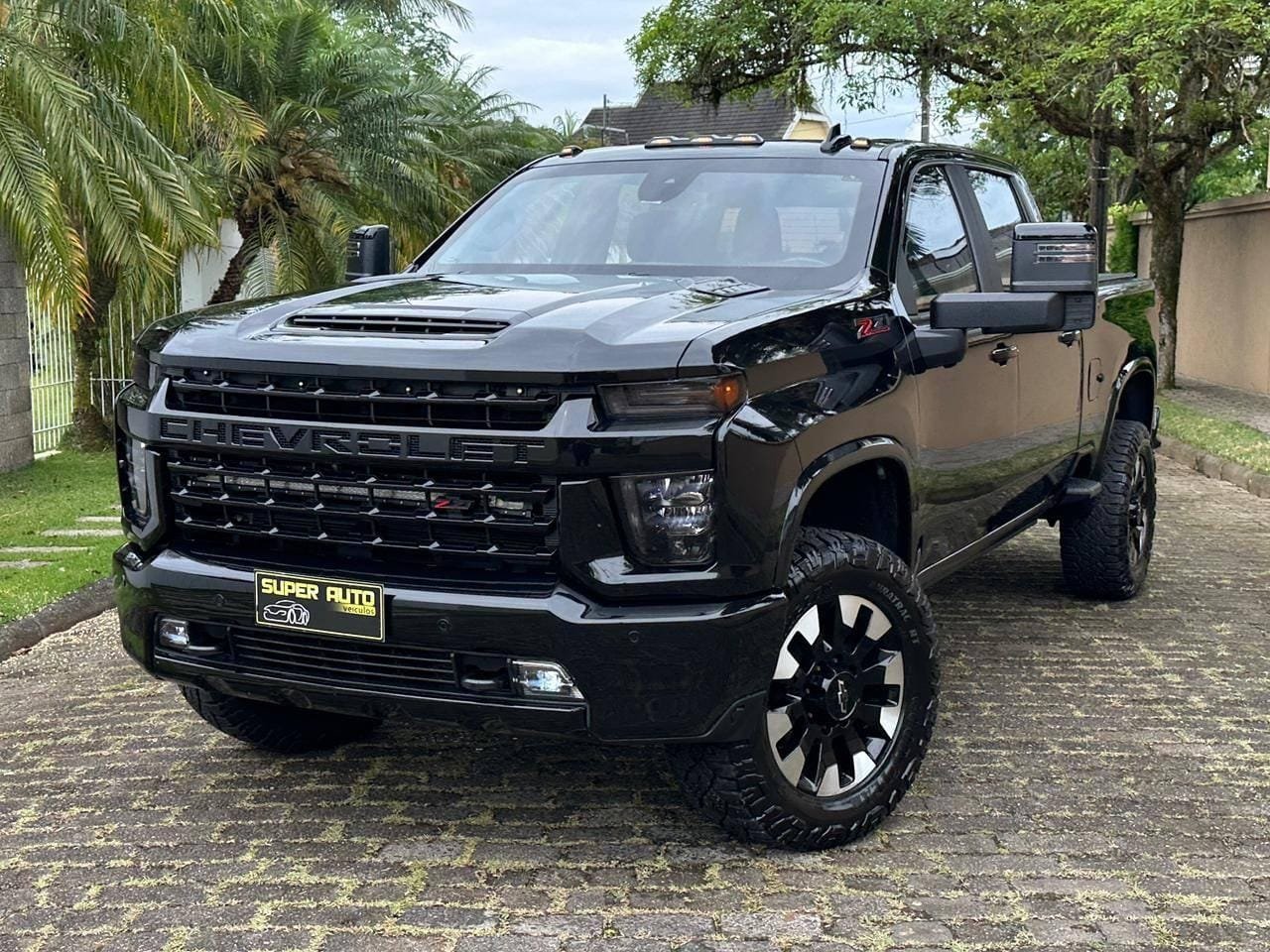 Chevrolet Silverado Tropical CD 4.1 Diesel na cor Preto em Blumenau / SC - 40388