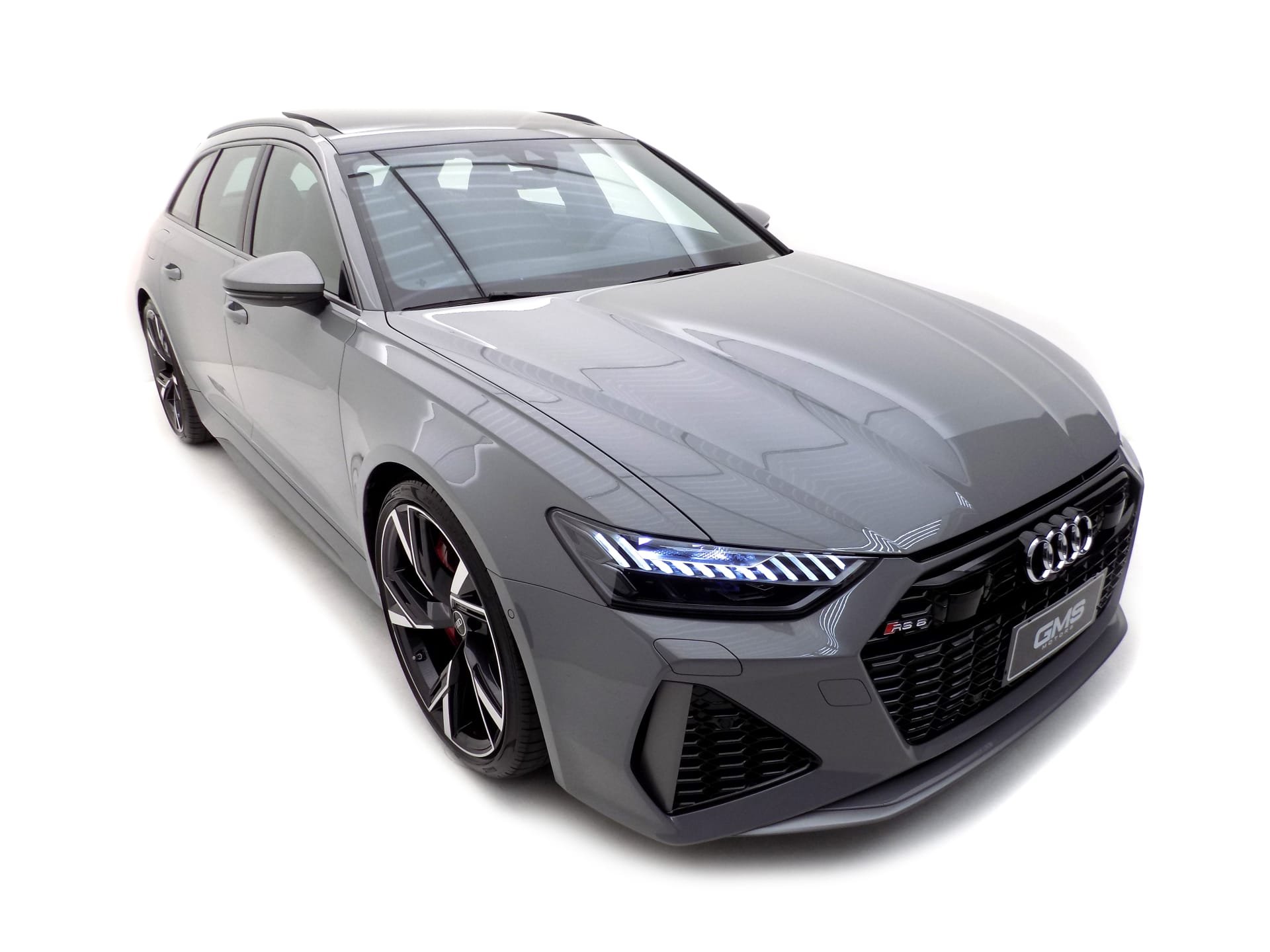 Audi RS6 4.0 Avant TFSI BI-TB Quat.Tip.(Hib.) na cor Cinza em Florianópolis / SC - 40456