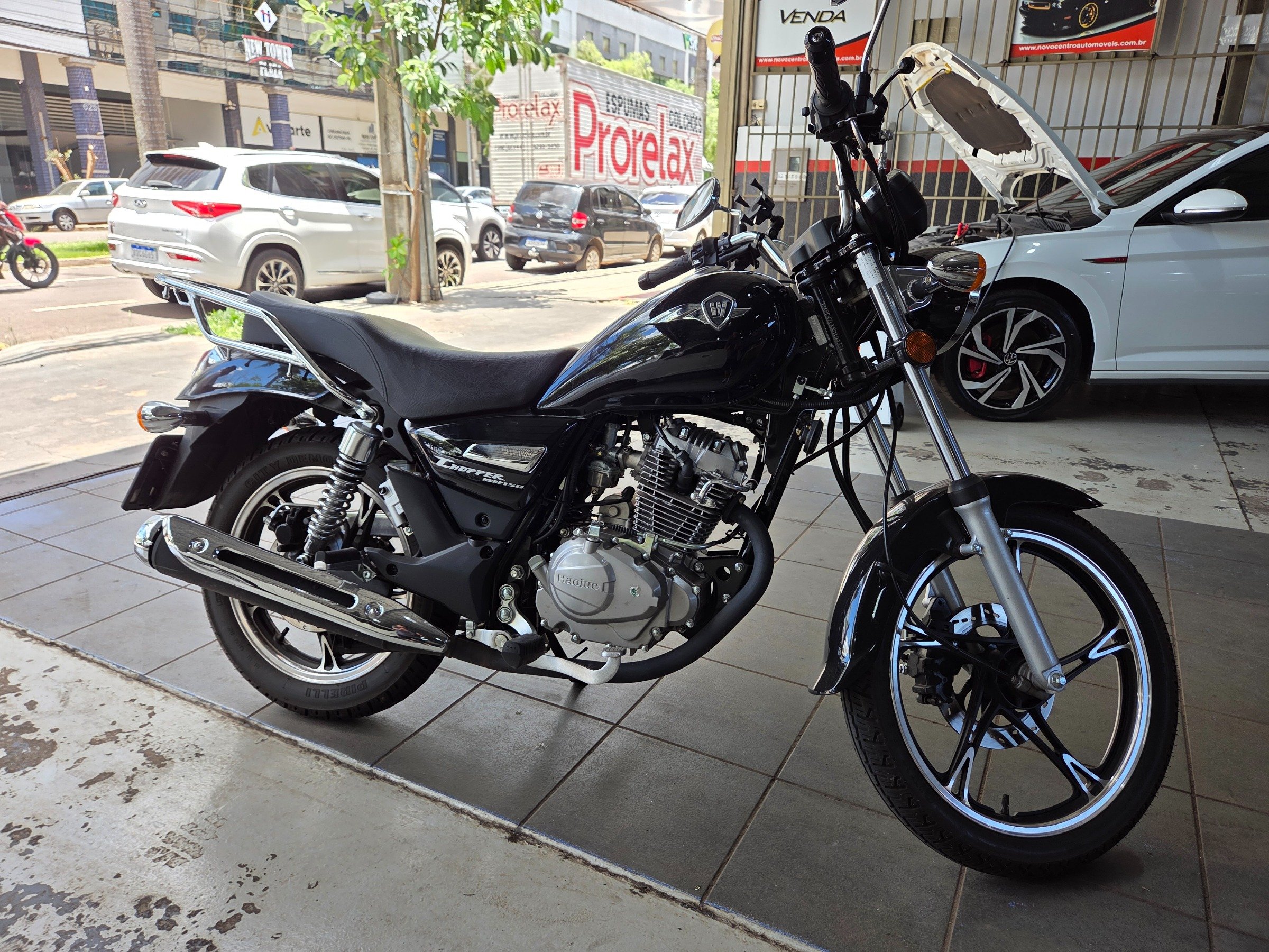 HAOJUE CHOPPER ROAD 150  na cor Preto em Maringá / PR - 40513