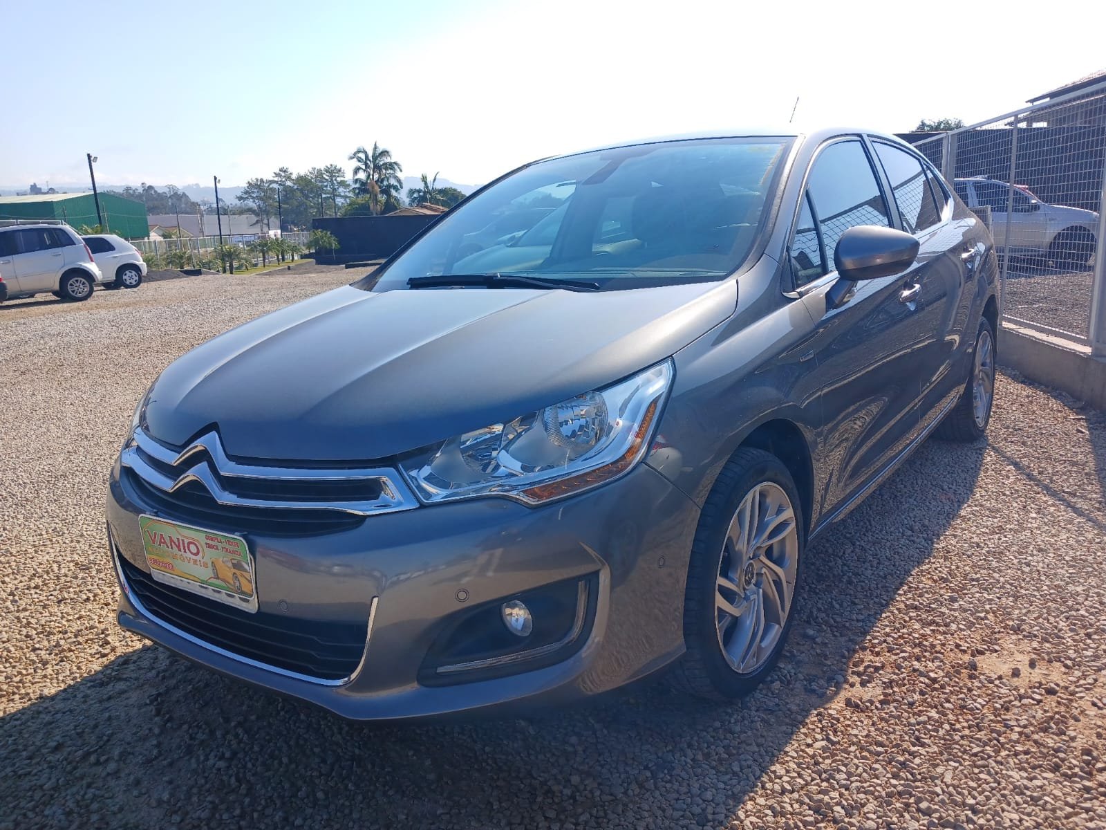 Citroën C4 LOUNGE Exclusive 1.6 Turbo 4p Aut. na cor Cinza em Criciúma / SC - 40539