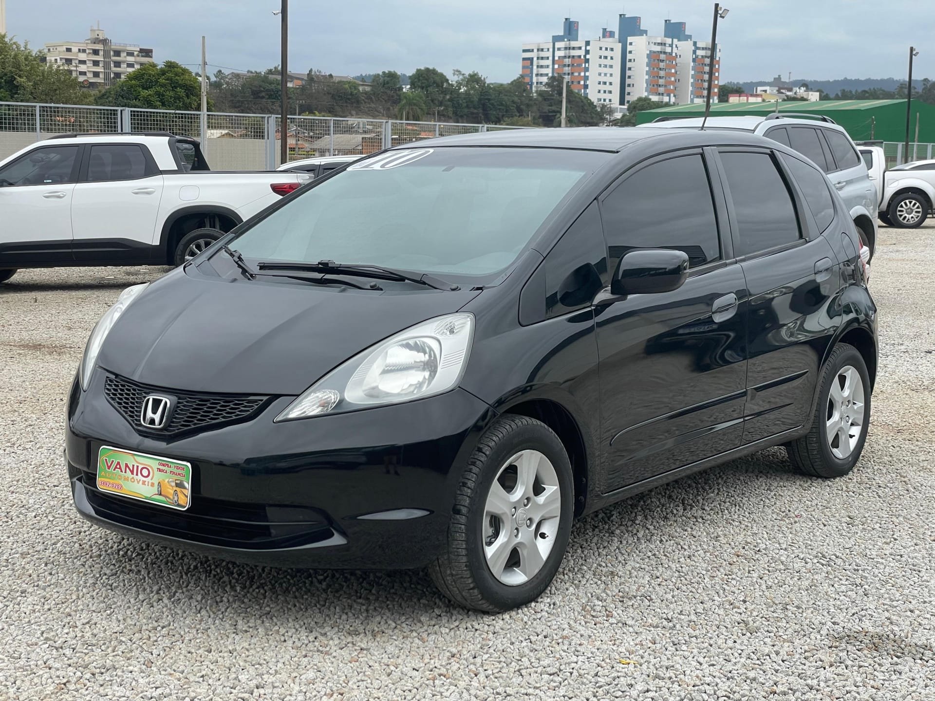 Honda Fit LX 1.4/ 1.4 Flex 8V/16V 5p Aut. na cor Preto em Criciúma / SC - 40576