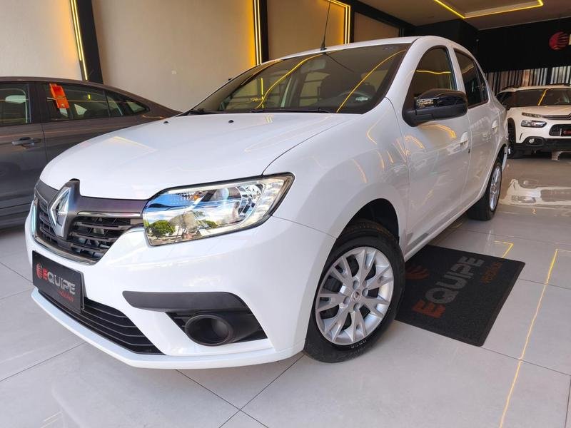 Renault Logan Zen Flex 1.0 12V 4p Mec. na cor Branco em Maringá / PR - 40645