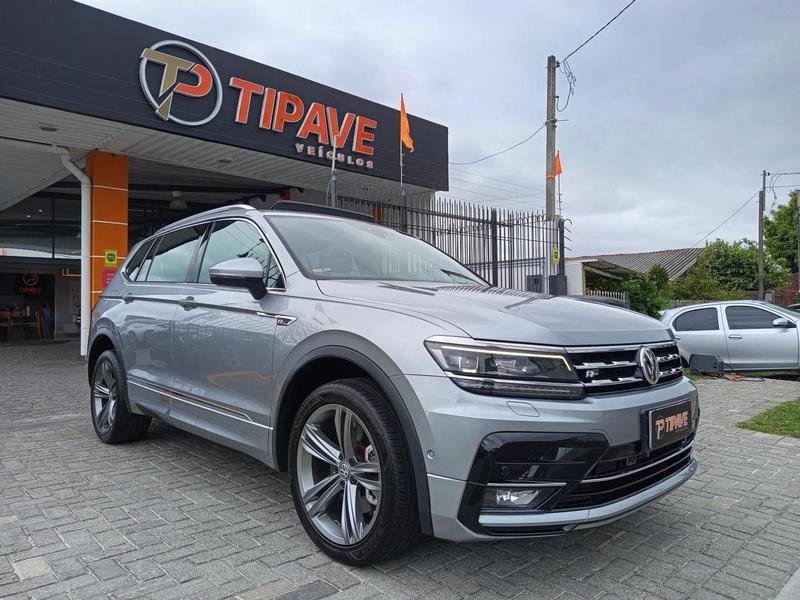 Volkswagen TIGUAN Allspac R-Line 350 TSI 2.0 4x4 na cor Prata em Curitiba / PR - 40720