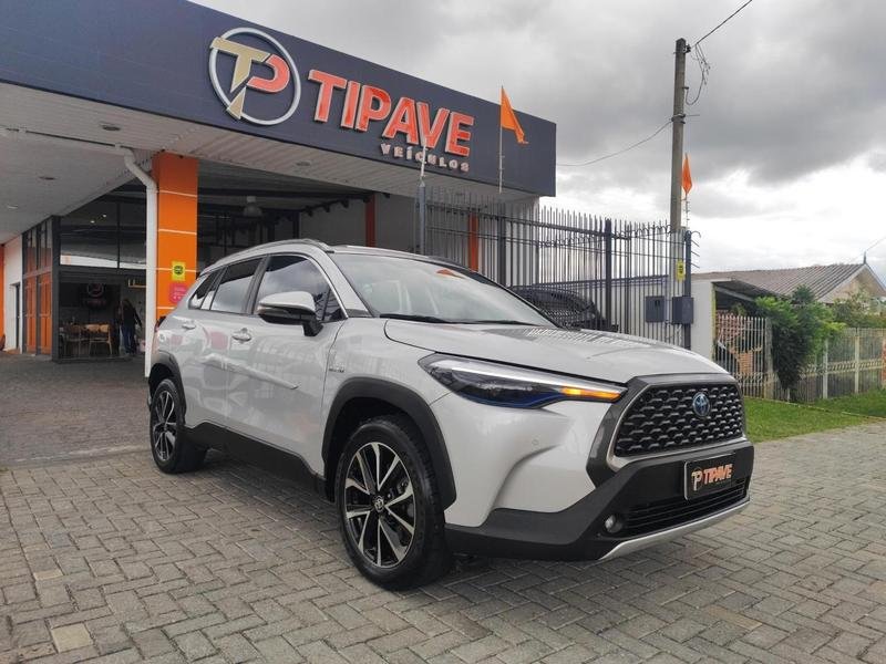 Toyota Corolla Cross XRX 1.8 16V Aut. (Híbrido) na cor Prata em Curitiba / PR - 40753