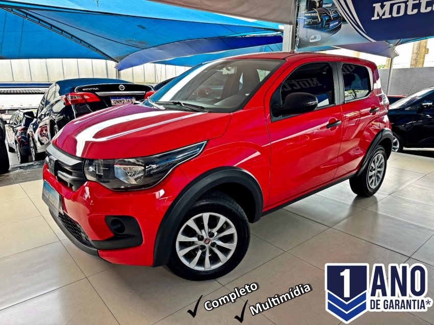 Fiat Mobi LIKE 1.0 Fire Flex 5p. na cor Vermelho no Canoas / RS - 40895