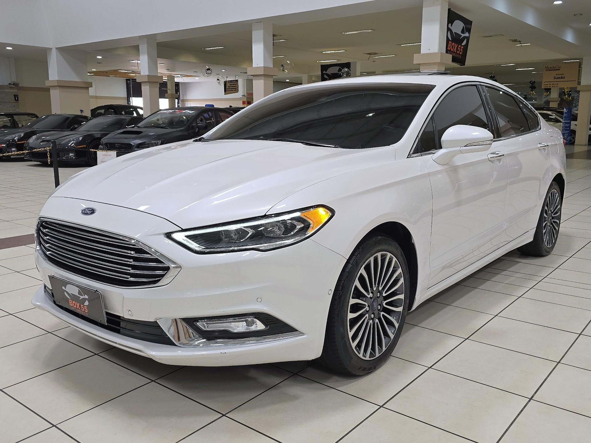 Ford Fusion Titanium 2.0 GTDI Eco. Awd Aut. na cor Branco em São José / SC - 40984
