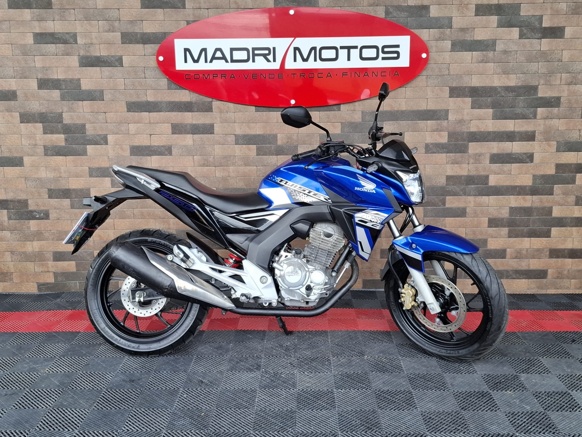 Honda CB 250 TWISTER/FLEXONE  na cor Azul em Palhoça / SC - 41007