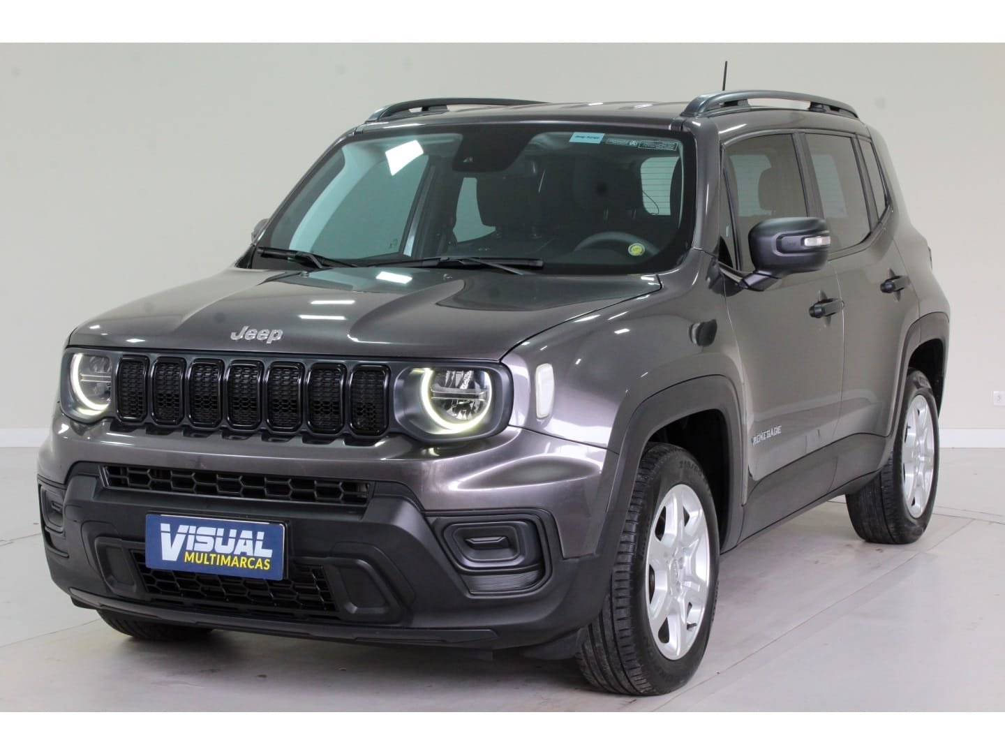 Jeep Renegade Sport T270 1.3 TB 4x2 Flex Aut. na cor Cinza em Curitiba / PR - 41365