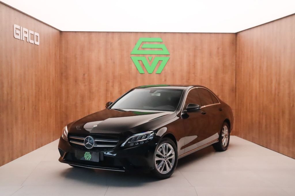 Mercedes-Benz C-180 CGI Avant. 1.6/1.6 FlexTB 16V Aut. na cor Preto em São José / SC - 41500