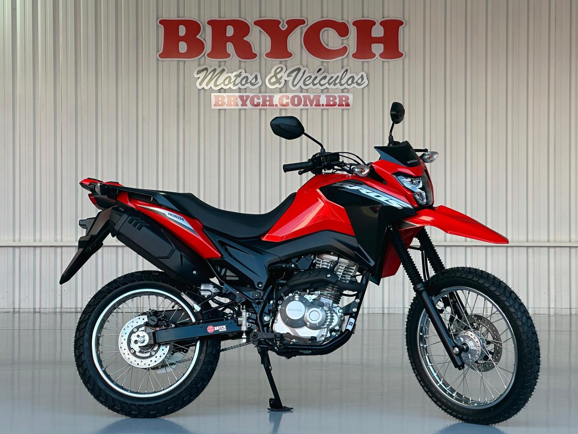 Honda NXR 160 BROS  na cor Vermelho em Pomerode / SC - 41576